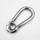 investment casting stainless steel snap-hook-with-eyelet