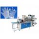 High Output Plastic Disposable Gloves Making Machine Heat Sealing Heat Cutting