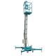 Aluminum Single Mast Aerial Work Platform 125kg 6m With Overload Safety Protection