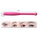 Pink Disposable Manual Tattoo Pen with Cap , 3D Embroidery Microblading Eyebrows Tool