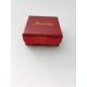 CMYK / PMS Foldable Printed Packaging Box Red Cosmetics Box FSC