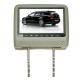 Grey 9 Inch HD LED OSD MENU 8 Bit / 32 bit SD, USB, IR, FM, Games Car Headrest DVD Players