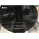 High Glossy Black Polished Granite Stone Tiles For Table Top Acid Resistance