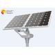 High Efficiency Solar Street Lamp With Mono LED Panel Supporting Battery Charge At 0v