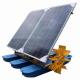 Paddle Wheel Solar Powered Oxygenator DC12V 50m2 Fish Pond Aerator