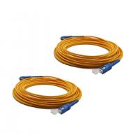 55dB PVC LSZH G657A Armored Fiber Optic Patch Cord
