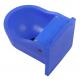 Blue PP Plastic Livestock Water Bowl for Cattle Sheep - Durable and Suitable for Cow Use