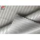 Shiny Stripe 95 Polyester 5 Spandex Velvet Fabric / Brushed Fleece Fabric