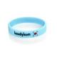 light blue adult 202*12*2mm made-in-china low price wristbands custom