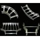 Ladder Type Cable Tray Hot Dipped Galvanized Custom Size Cable Ladder OEM Support System