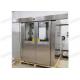 20W Electronic Interlock Air Showers Cargo 3 Side Stainless Steel 50Hz