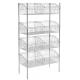 Floor Type Commercial Wire Shelving , Hotel Counter Top And Food Prepare Stainless Steel Work Tables