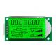 Green Backlight TN LCD Module , inverter Ups Lcd Display 7 segment