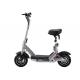 Lithium Battery 48V Electric Motorcycle Scooter 50KM Range E Scooter For Adult