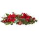 No Fading Berry And Pine Artificial Silk Flowers Christmas Centerpiece