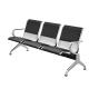 Hospital Furniture PU Hospital Waiting Chairs from Stainless Steel Public Row Chair