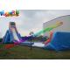 Commercial Gaint Inflatable Slip N Slide Plato 0.55 mm PVC Tarpaulin