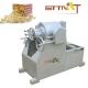 Hot Air SS Puffed Rice Machine , Fast Speed Corn Puff Making Machine