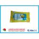 Promotional Packaging Antibacterial Wet Wipes Lemon Extract Spunlace Nonwoven Material