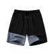 Men's loose quick drying casual solid color patchwork beach pants