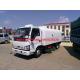 White Special Purpose Truck , ISUZU 600P Single Cabin 4X2 Six Wheels 3M3 Mini Sweeper Road Truck