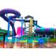 GS TUV Custom Water Slides Space Bowl Slide Amusement Park Equipment