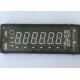 Alphanumeric VFD Vacuum Fluorescent Display Panel 8 Characters Decima Point Comma Unit INB-08LM19T