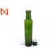 Wholesale 500ml Dark Green Round Olive Oil Glass Bottles with Aluminum Cap