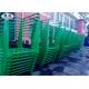 Green Steel Stacking Racks , Warehouse Plate Stacking Storage Racks For Tobacco