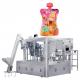 Rotary automatic standup spout stand-up pouch filling & and screw-cap screw capping machine for jam gel shampoo detergen
