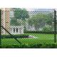 6 Foot 9 Gauge PVC Coated And Galvanized Chain Link Fences For Residential
