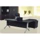 modern leather office executive table furniture/office executive desk leather furniture