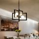 Vintage Square farmhouse pendant lights for Kitchen Dining room (WH-VP-31)