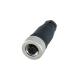 3 Pin 4 Pin M12 Waterproof Connector A B D Coding Male Female Plastic IP67 IP68