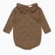 Antumn Winter Ruffle neck Long Sleeve Newborn Girls Organic Cotton Kids Infant Baby Knitted Sweater Romper
