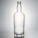 Customized Logo High Flint Gin Rum Liquor Glass Bottle with Cork 700ml 800ml 1000ml
