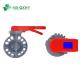 Green Handle PVC Butterfly Valves for Normal Temperature -40°C T 120°C 2 8 Inch