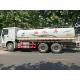 Diesel Powered Howo Second Hand Water Tanker Trucks 6x4 5000 Gallon