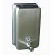 Stainless Steel Wall Mount Manual Hand Soap Dispenser With Brass Pump For Commercial