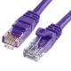 Durable 10Gbps Purple Cat 6 Ethernet Patch Cable Cat6 Network Cable 25ft 100ft