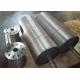 Stainless Steel Rope Winch Drum Electric / Hydraulic Drive Silver Color