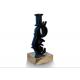 Art Decorative Black & Blue Stainless Steel LOVE Sculpture With Polished Base