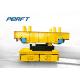 Customized 7T Dragged Cable Power Turning Bogie Car Carry Heavy Duty Rubbish Box