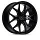 Satin Black 6 Spoke Forged Alloy Rims 5x112 20 And 21 Inch For Benz C-Class
