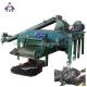 150mm Green Scrap Rubber Steel Separator Scrap Rubber Friction Separating Machine