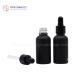 Matte Black Essential Oil Bottle Dropper 100ml Smooth