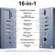16 In 1 Gigabit Ethernet Docking Station Hdmi Usb C 4K Video Output Display Link