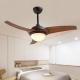 64 Inch luxury Nordic Ceiling Fans American retro ceiling fan creative 5 Blades wooden Ceiling Fan Light(WH-CLL-01)
