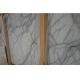 Honed Carrara Marble Laminate Worktop , Custom Made Marble Table Top