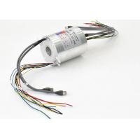 Through Hole Electrical Slip Ring IP54 380VAC With Ethernet Cable Rotary Union